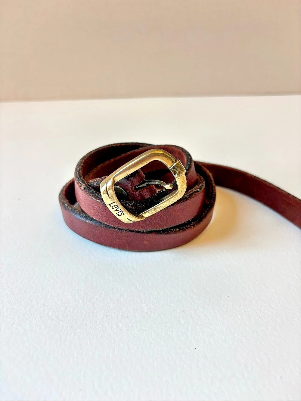Levi's Vintage Brown Leather Belt
